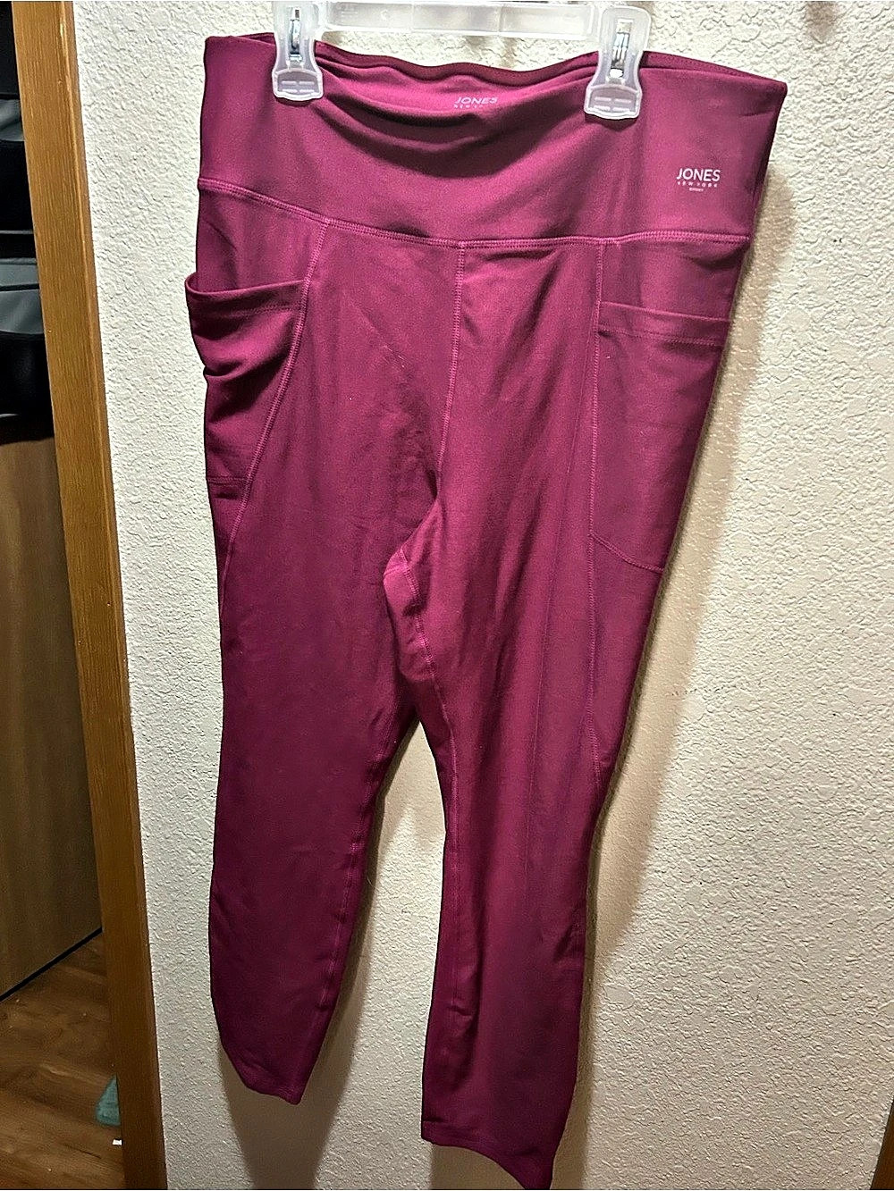 Jones New York Active Leggings Pink 1X